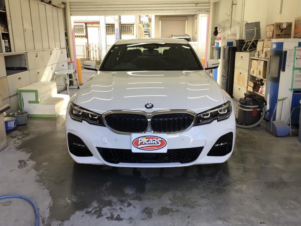 ＢＭＷ ＢＭＷ　３シリーズ フェンダー へこみ