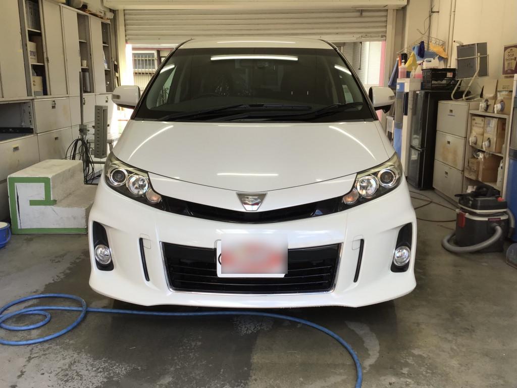 トヨタ エスティマ フェンダー へこみ
