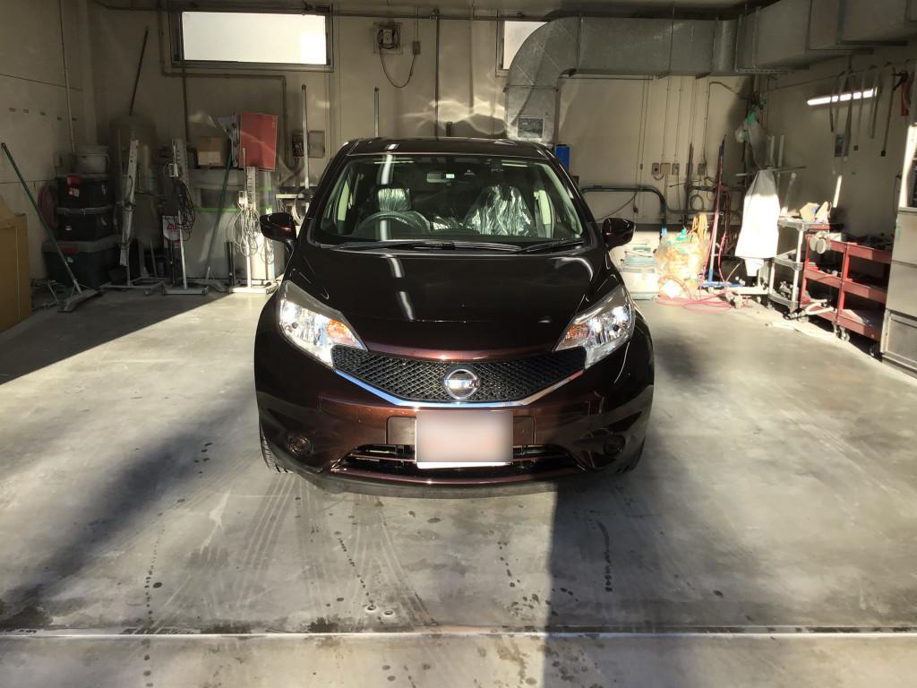 日産 ノート ドア へこみ