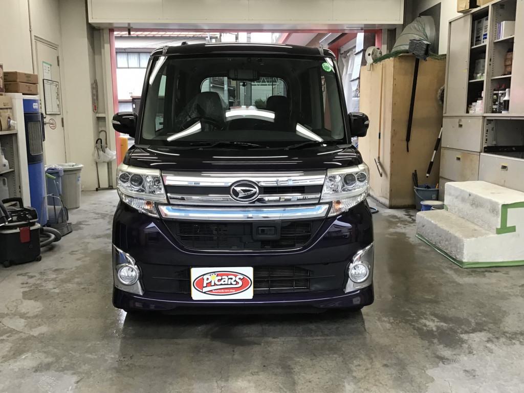 ダイハツ タント ドア 線キズ