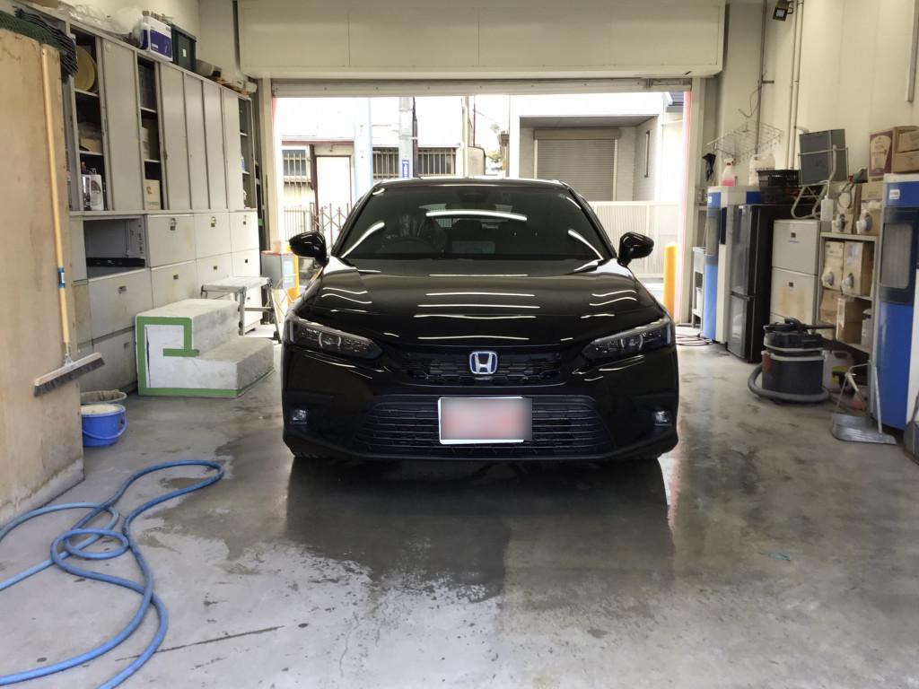 ホンダ シビック フェンダー へこみ