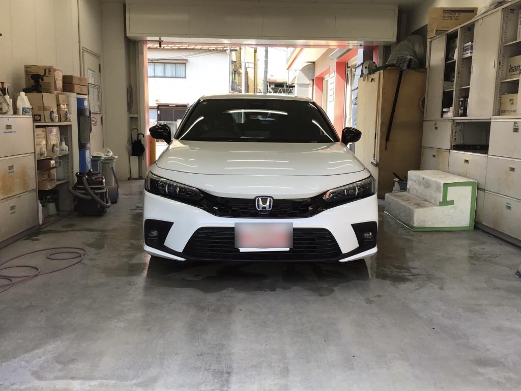 ホンダ シビック ドア 線キズ