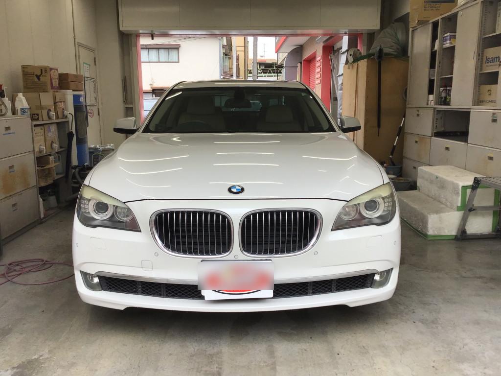 ＢＭＷ ＢＭＷ　７シリーズ バンパー へこみ