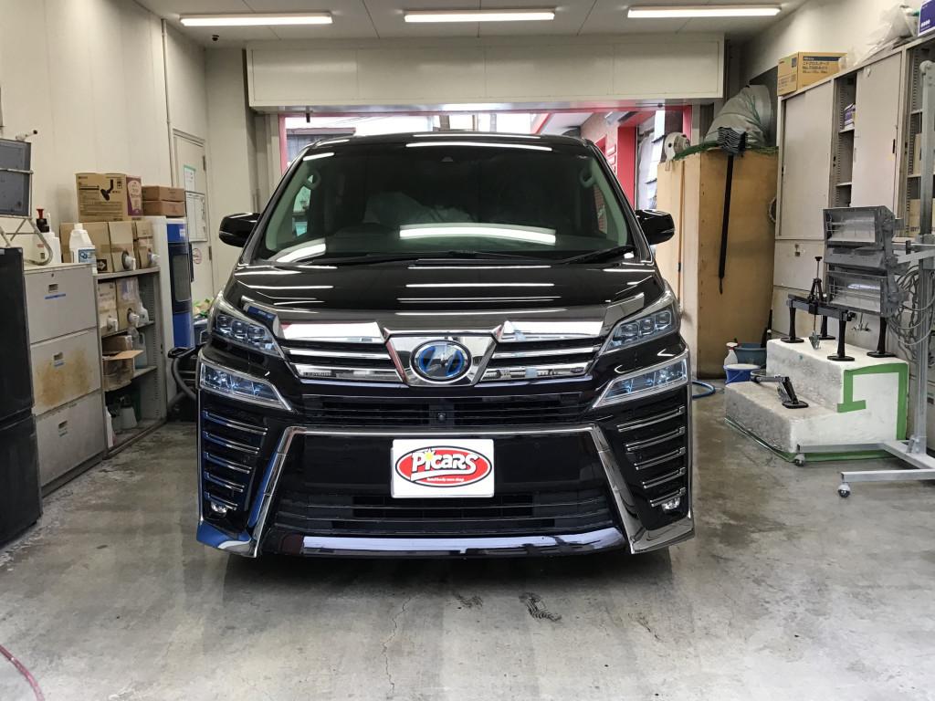 トヨタ ヴェルファイア ドア へこみ