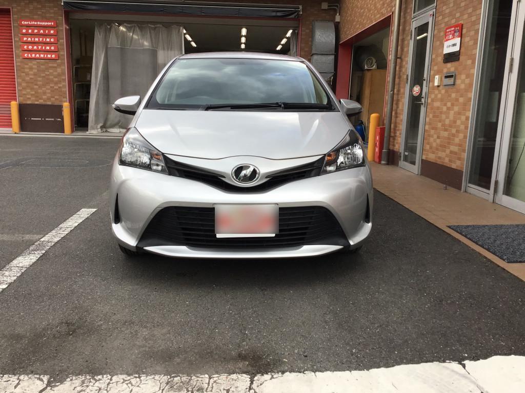 トヨタ ヴィッツ フェンダー へこみ