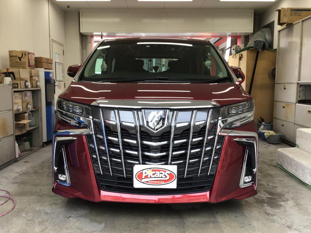 トヨタ アルファード バンパー エグレ