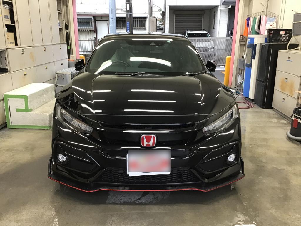 ホンダ シビック ドア 線キズ