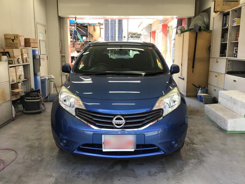 日産 ノート ドア へこみ