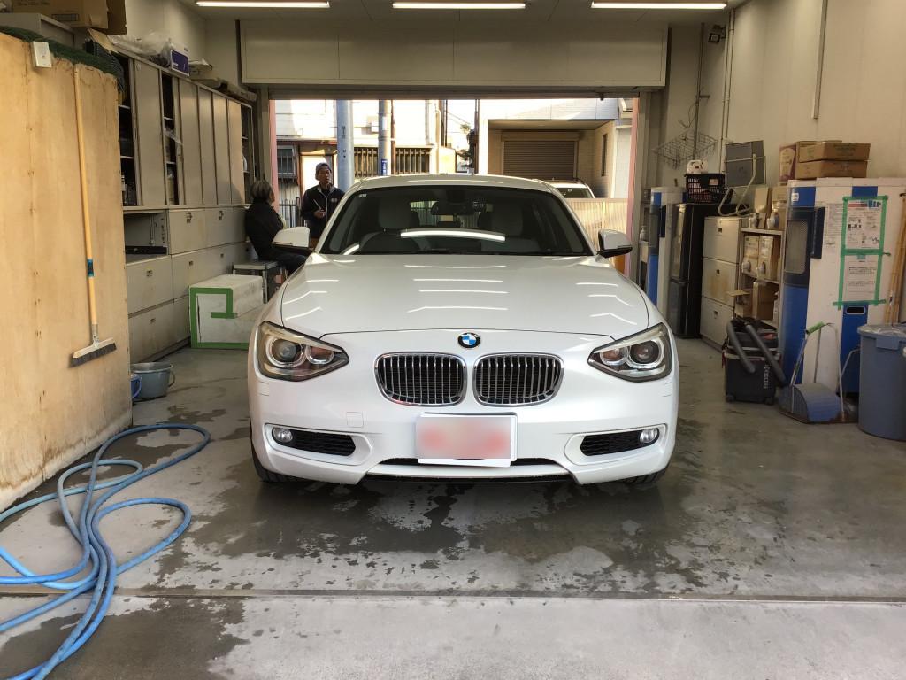 ＢＭＷ ＢＭＷ　１シリーズ フェンダー へこみ