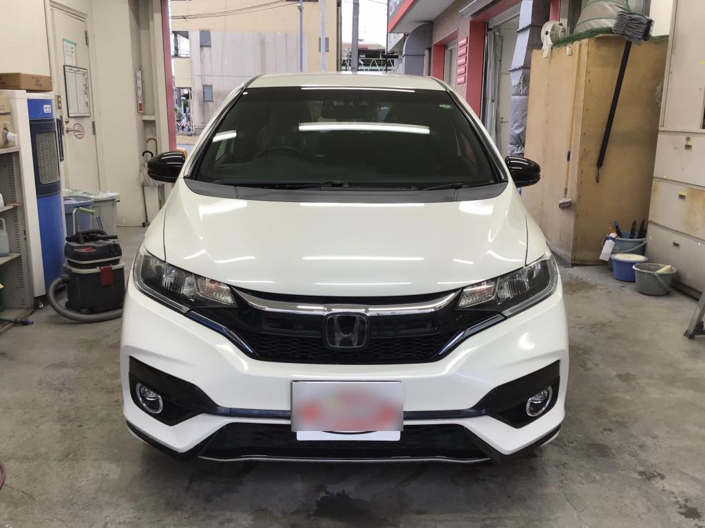 ホンダ フィット フェンダー へこみ