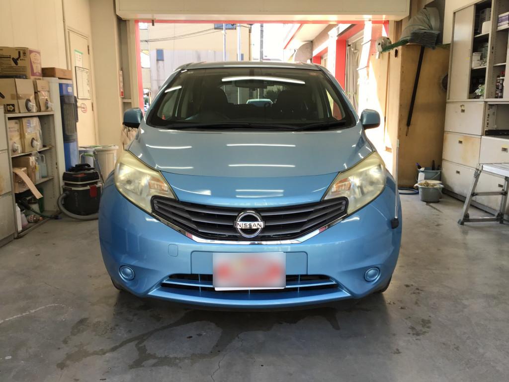 日産 ノート ドア へこみ