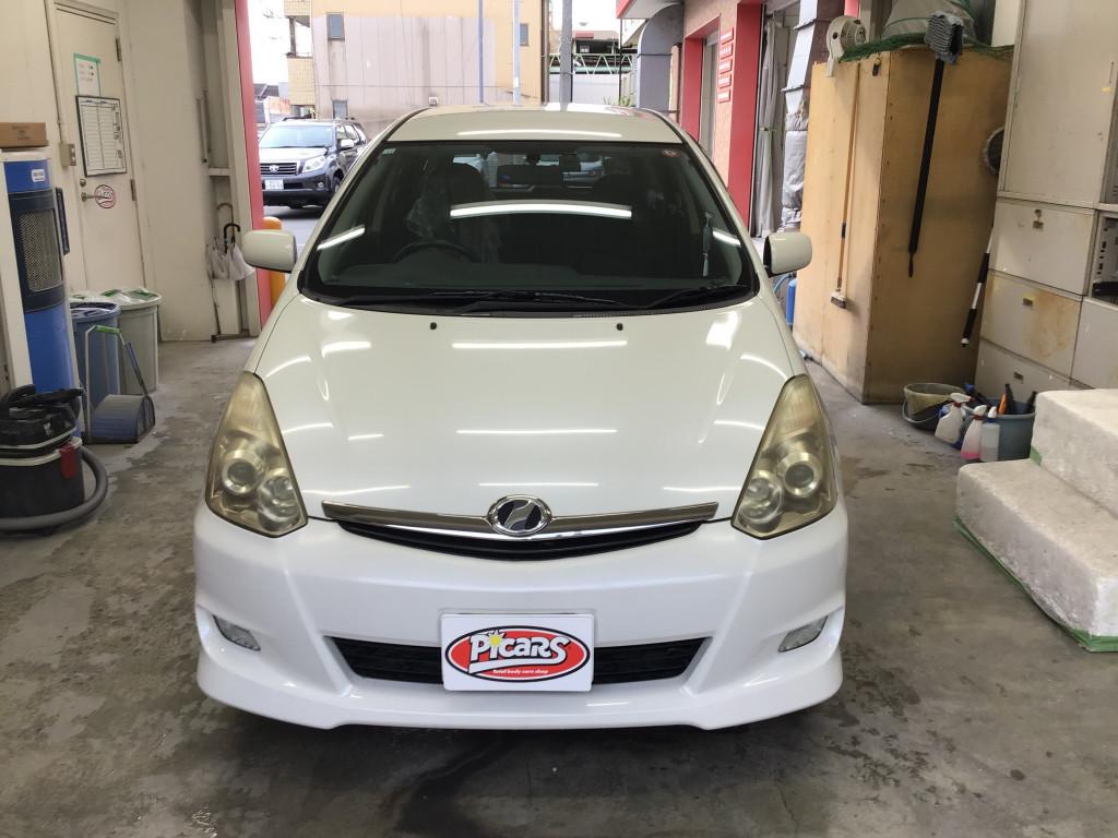 トヨタ ウィッシュ ドア 線キズ