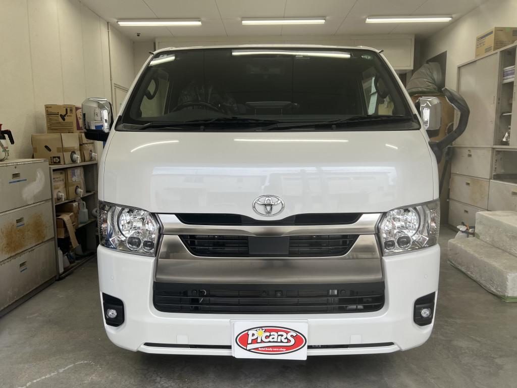 トヨタ ハイエースバン バンパー エグレ