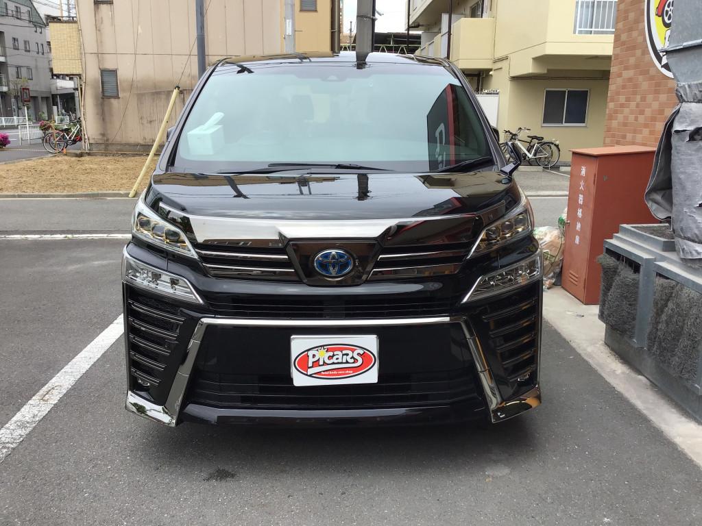 トヨタ ヴェルファイア ドア 線キズ