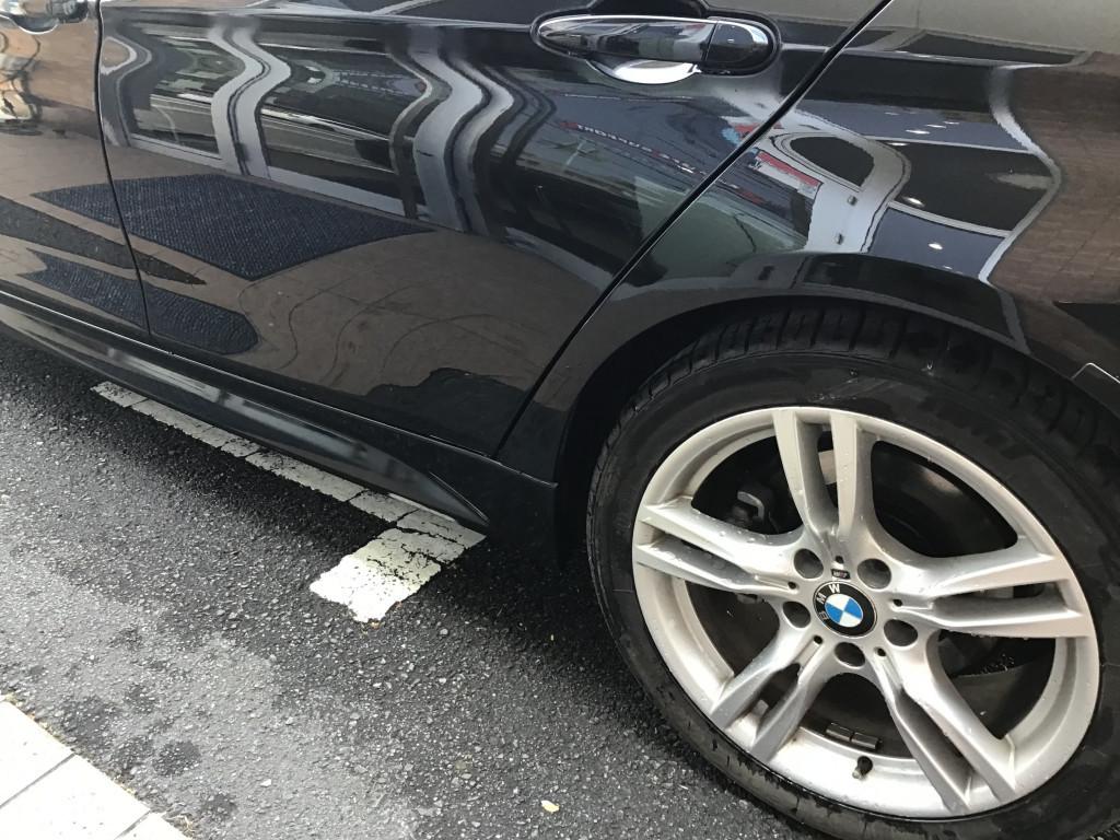  ＢＭＷ　３シリーズ へこみ修理後