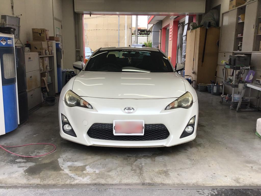 スバル ＢＲＺ フェンダー へこみ