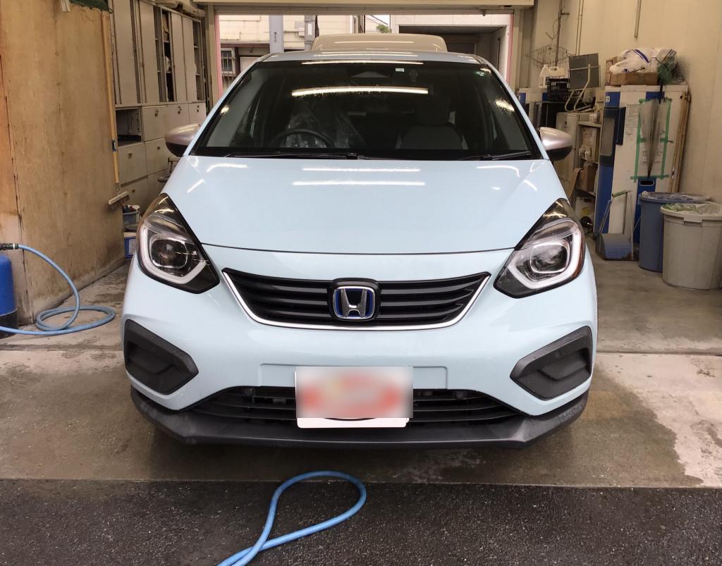 ホンダ フィット フェンダー へこみ