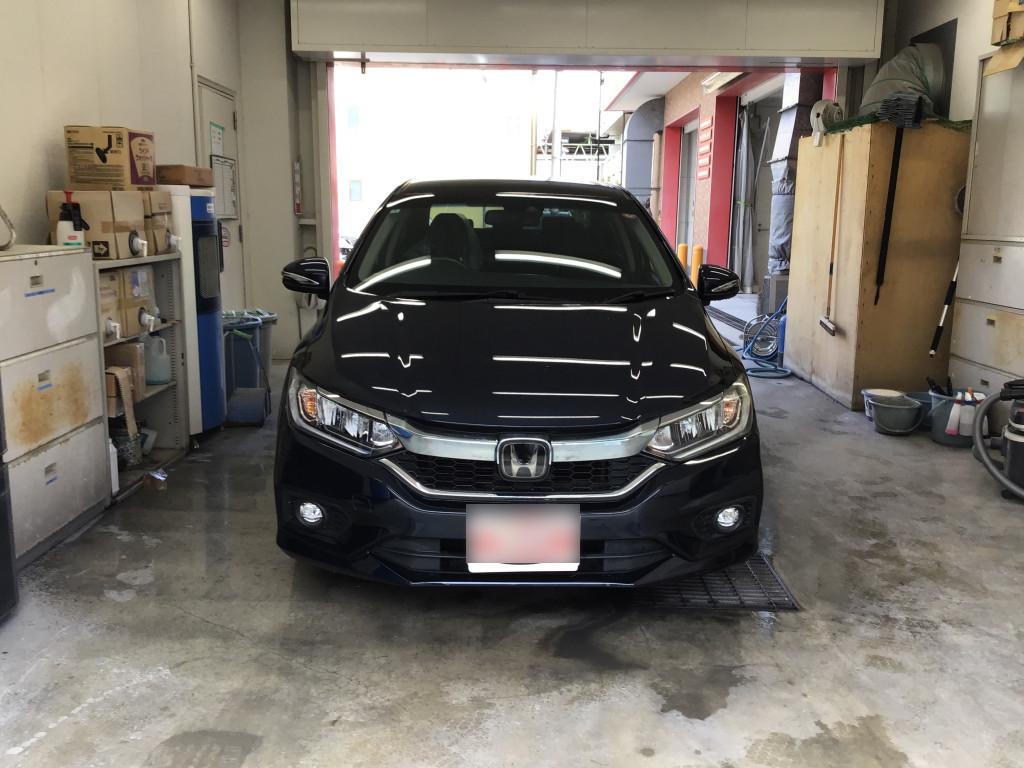 ホンダ グレイス フェンダー へこみ