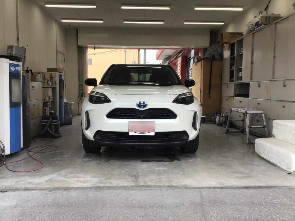 トヨタ ヤリスクロス ドア へこみ