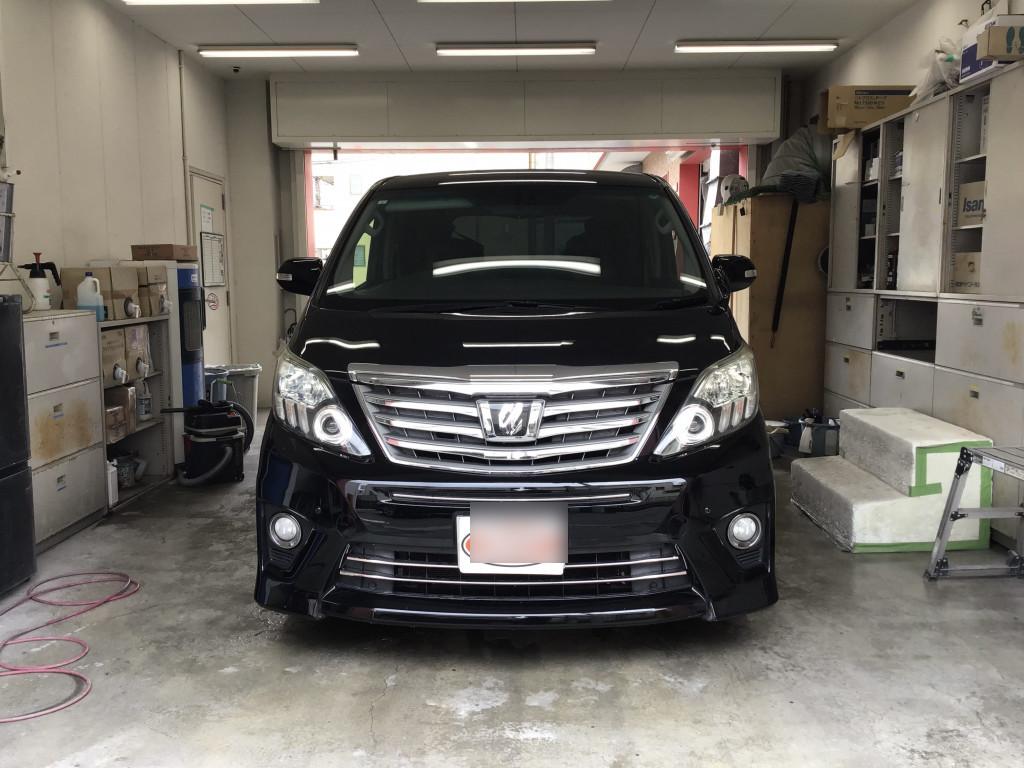 トヨタ アルファード フェンダー へこみ