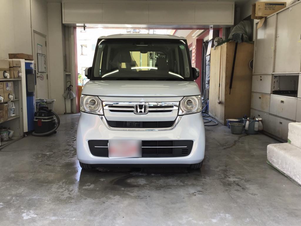 ホンダ Ｎ　ＢＯＸ ドア へこみ