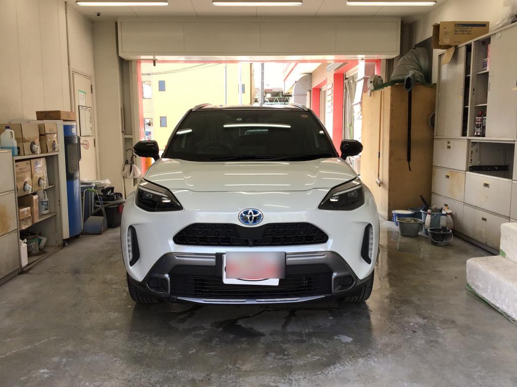 トヨタ ヤリスクロス ドア へこみ