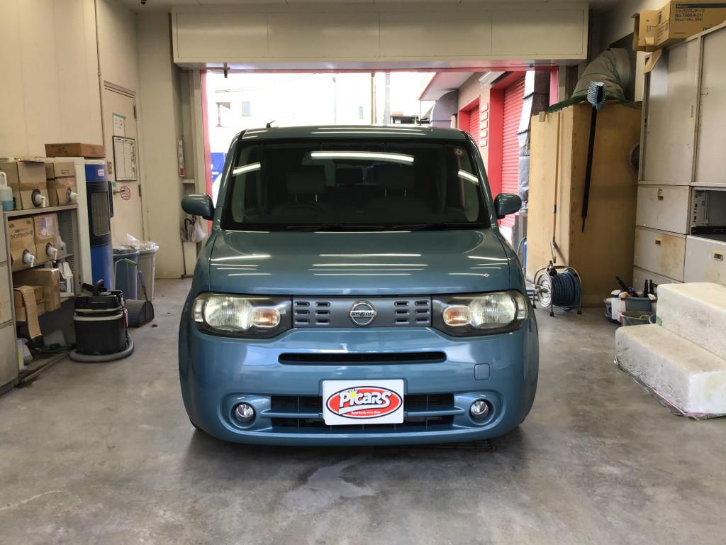 日産 キューブ フェンダー 線キズ
