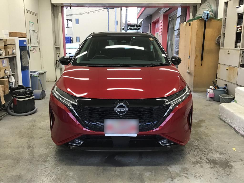 日産 オーラ フェンダー へこみ