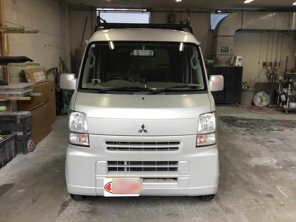 三菱 ミニキャブバン フェンダー へこみ