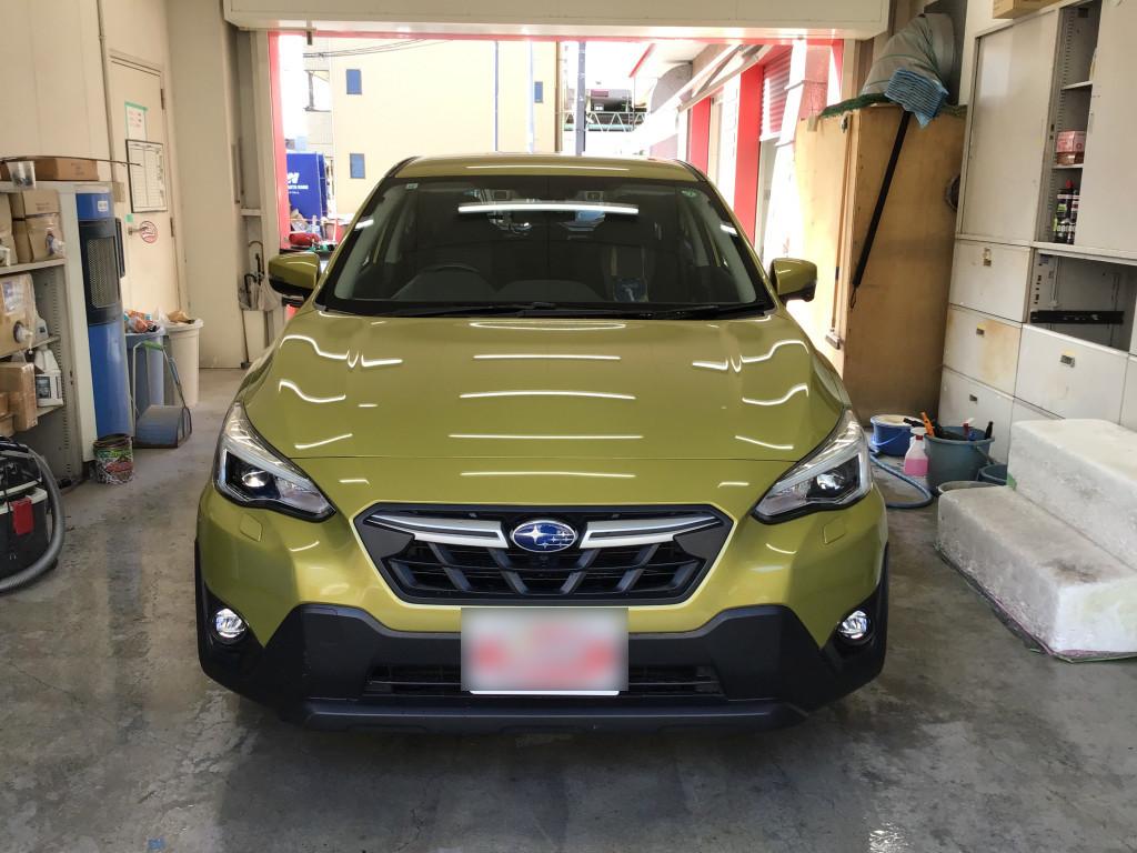 スバル インプレッサＸＶ ドア へこみ