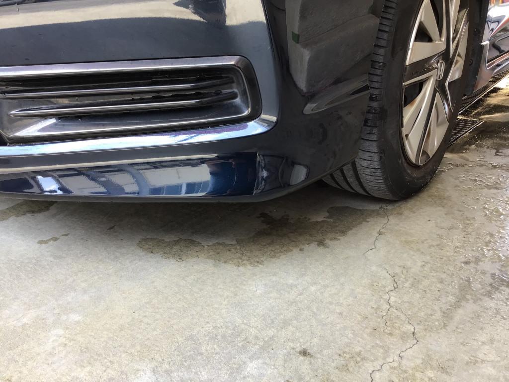 After repair バンパー エグレ ホンダ シャトル