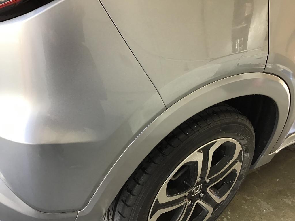 After repair フェンダー へこみ ホンダ ヴェゼル