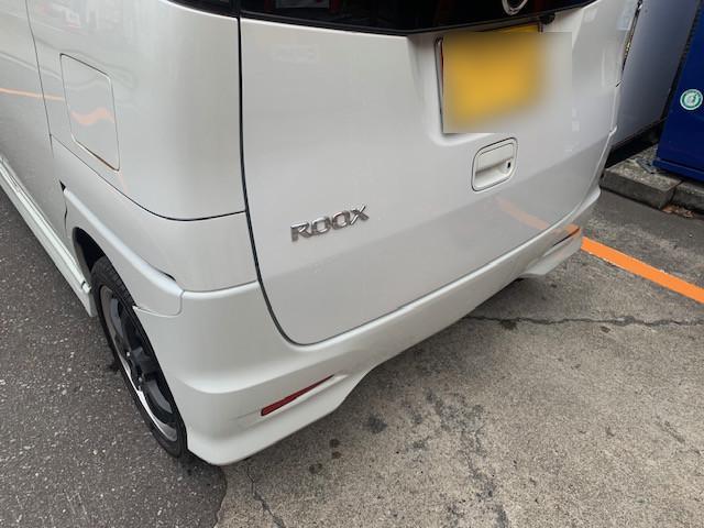  ルークス へこみ修理後