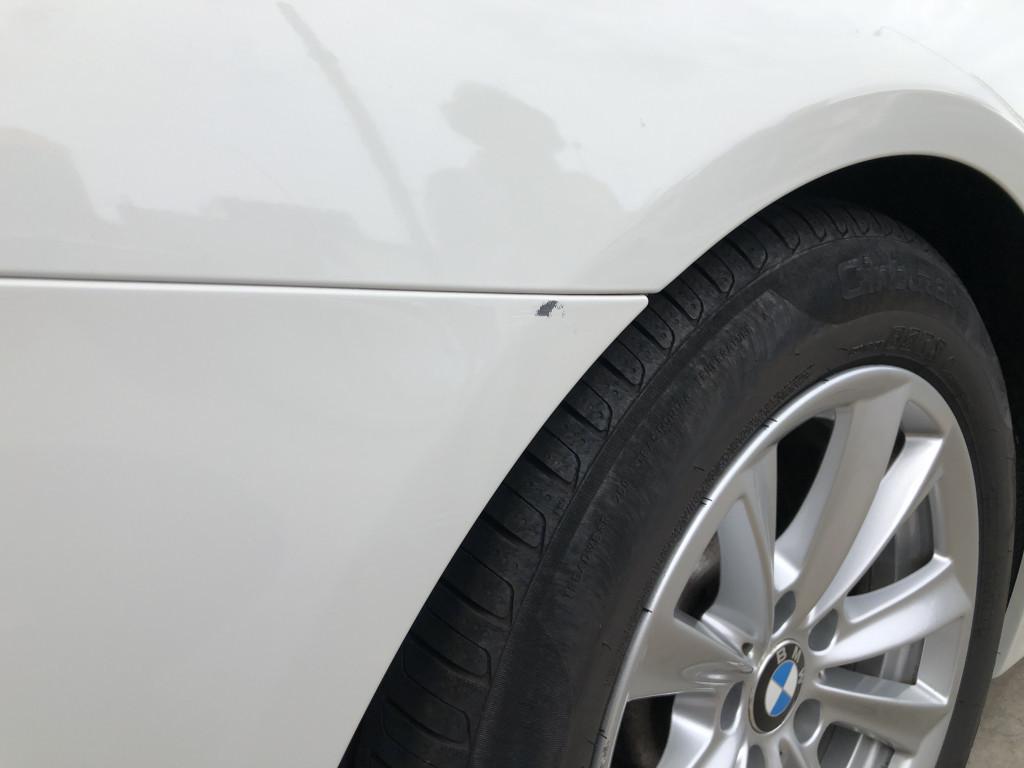 ＢＭＷ　５シリーズ エグレ修理前