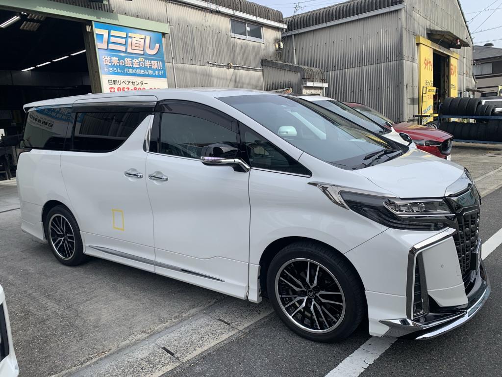 トヨタ アルファード ドア へこみ