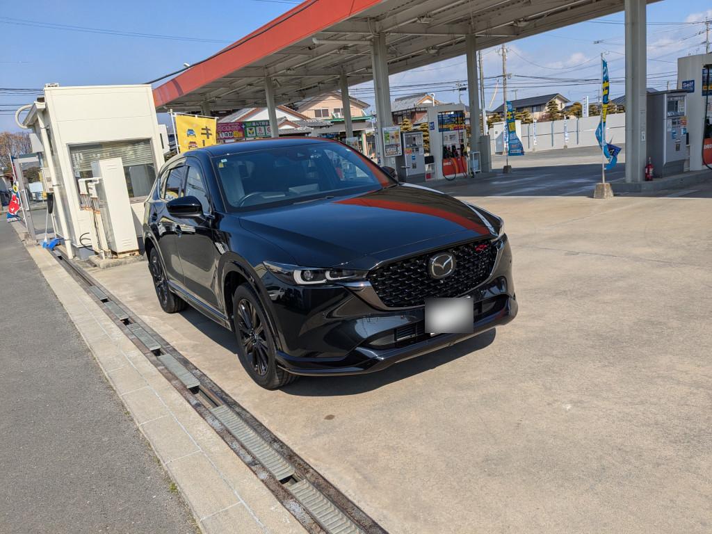 マツダ ＣＸ－５ フェンダー 線キズ