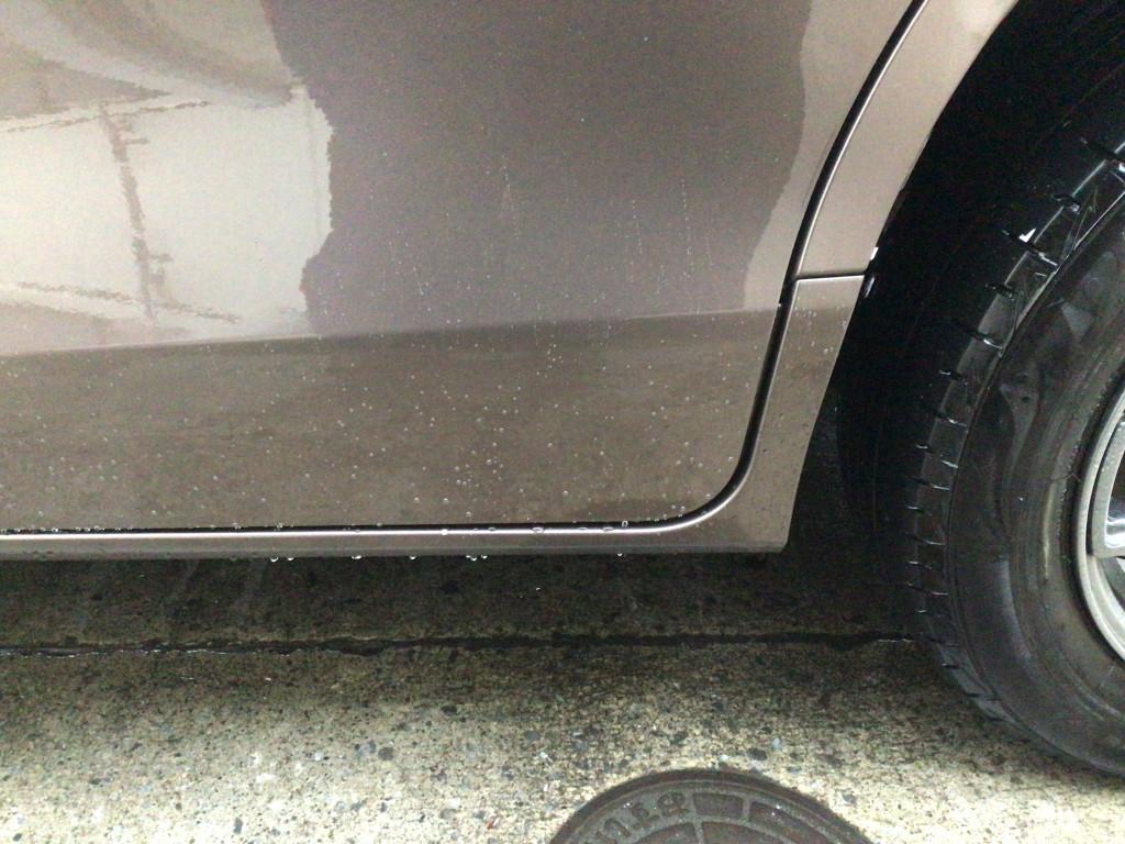  ノア 線キズ修理後