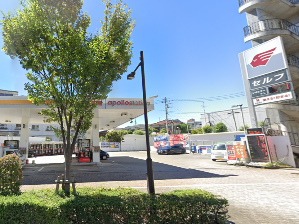 ピッカーズセルフ清水橋SS店外観