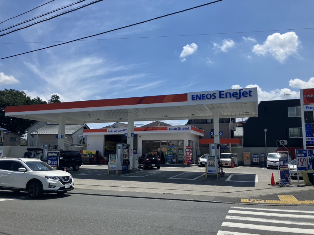 ピッカーズセルフ砂川SS店外観